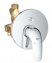 GROHE - Eurostyle Páková vaňová batéria pod omietku, chróm (23730003)