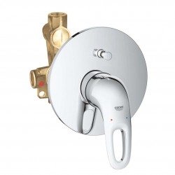 GROHE - Eurostyle Páková vaňová batéria pod omietku, chróm (33637003)