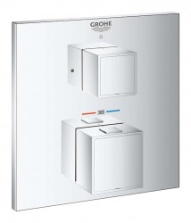 GROHE - Grohtherm Cube Termostatická sprchová batéria pod omietku, chróm (24153000)