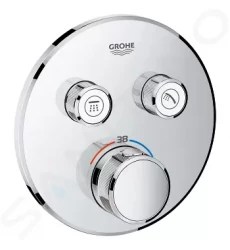 GROHE - Grohtherm SmartControl Termostatická sprchová batéria pod omietku, 2 ventily, chróm (29119000)