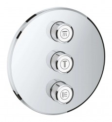 GROHE - Grohtherm SmartControl Trojcestný ovládač pod omietku, chróm (29122000)