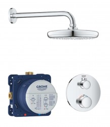 GROHE - Grohtherm Sprchová súprava Tempesta 210 s termostatom pod omietku, chróm (34726000)