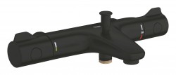 GROHE - Grohtherm Termostatická vanová baterie, matná černá (1022062430)
