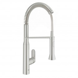 GROHE - K7 Drezová batéria s flexibilným ramenom, supersteel (31379DC0)