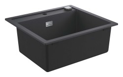 GROHE - Kompozitný drez K700 s automatickým odtokom, 56x51 cm, granitová čierna (31651AP0)