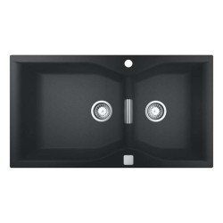 GROHE - Kompozitný drez K700 s odtokom, 90x50 cm, granitová čierna (31658AP0)