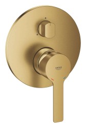 GROHE - Lineare New Batéria pod omietku na 3 spotrebiče, kefovaný Cool Sunrise (24095GN1)