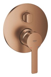 GROHE - Lineare New Batéria pod omietku na 3 spotrebiče, kefovaný Warm Sunset (24095DL1)
