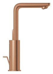 GROHE - Lineare New Umývadlová batéria s výpusťou, kefovaný Warm Sunset (23296DL1)