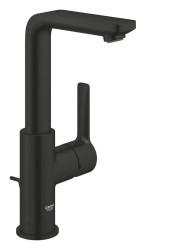 GROHE - Lineare New Umývadlová batéria s výpusťou, matná čierna (232962431)