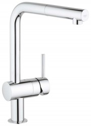 GROHE - Minta Drezová batéria s výsuvnou koncovkou, chróm (32168000)