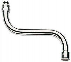 GROHE - Náhradní díly S-výtok na kuchynskú nástennú batériu, chróm (13052000)