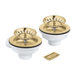 GROHE - Odtoková súprava pre drez, kefovaný Cool Sunrise (40997GN0)