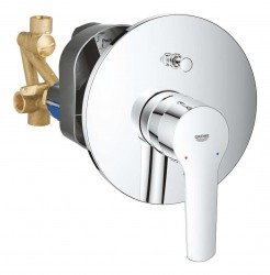 GROHE - QuickFix Start Vaňová batéria pod omietku s telesom, chróm (23558002)