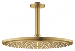 GROHE - Rainshower Cosmopolitan Hlavová sprcha 310, sprchové rameno 14 cm, 1 prúd, kefovaný Cool Sunrise (26067GN0)