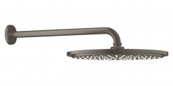 GROHE - Rainshower Cosmopolitan Hlavová sprcha Cosmopolitan 310 s ramenom 38 cm, 1 prúd, kefovaný tmavý grafit (26066AL0)