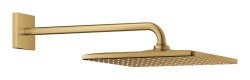GROHE - Rainshower Hlavová sprcha 310 Mono Cube 9,5 l/min, 1 prúd, sprchové rameno 42 cm, kefovaný Cool Sunrise (26564GN0)
