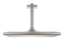 GROHE - Rainshower Hlavová sprcha 310 Mono Cube 9,5 l/min, so stropným ramenom, supersteel (26566DC0)