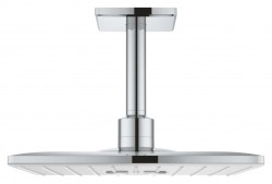 GROHE - Rainshower SmartActive Cube Hlavová sprcha 310, sprchové rameno 14 cm, 2 prúdy, mesačná biela (26481LS0)