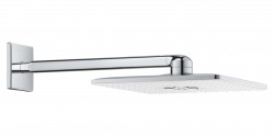 GROHE - Rainshower SmartActive Cube Hlavová sprcha 310, sprchové rameno 43 cm, 2 prúdy, mesačná biela (26479LS0)