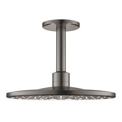 GROHE - Rainshower SmartActive Hlavová sprcha 310, sprchové rameno 14 cm, 2 prúdy, kefovaný Hard Graphite (26477AL0)