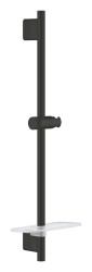GROHE - Rainshower SmartActive Sprchová tyč s poličkou, 60 cm, matná čierna (266022430)