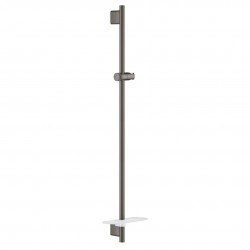 GROHE - Rainshower SmartActive Sprchová tyč s poličkou, 90 cm, kefovaný Hard Graphite (26603AL0)
