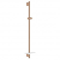 GROHE - Rainshower SmartActive Sprchová tyč s poličkou, 90 cm, kefovaný Warm Sunset (26603DL0)