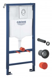 GROHE - Rapid SL Predstenová inštalácia pre závesné WC, ovládacie tlačidlo Skate Air, chróm (39442000)