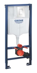 GROHE - Rapid SL Predstenová inštalácia pre závesné WC, tlačidlo Skate Cosmopolitan, alpská biela (38772SH0)