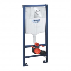 GROHE - Rapid SL Predstenová inštalácia s nádržkou pre závesné WC, tlačidlo Nova Cosmopolitan S, chróm (39581000)