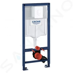 GROHE - Rapid SL Predstenový inštalačný prvok na závesné WC, nádržka GD2, ovládacie tlačidlo Skate Air, alpská biela (38764001)