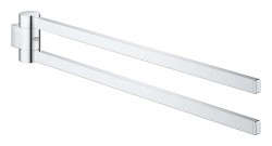 GROHE - Selection Dvojitý držiak na uteráky, otočný, chróm (41063000)