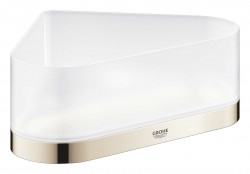GROHE - Selection Miska do sprchy s držiakom, rohová, leštený nikel (41038BE0)