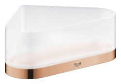 GROHE - Selection Miska do sprchy s držiakom, rohová, sklo/Warm Sunset (41038DA0)