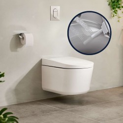 GROHE - Sensia Elektronický bidet s keramikou, Rimless, Triple Vortex, HyperClean, alpská biela (36507SH0)