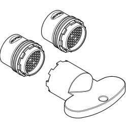 GROHE - Set na úsporu vody, chróm (40531000)