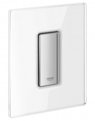 GROHE - Skate Cosmo Ovládacie tlačidlo, chróm/sklo, mesačná biela (38846LS0)