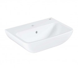 GROHE - Start Edge Umývadlo 55x40 cm, s prepadom, otvor na batériu, alpská biela (39949000)