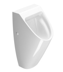 GSI - COUNITY urinál se zakrytým přívodem vody, Rimless, 31x65cm, bílá ExtraGlaze (909711)