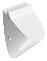 GSI - COUNITY urinál so zakrytým prívodom vody s otvormi pre veko, Rimless, 31x54,5cm, biela ExtraGlaze (769611)