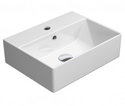 GSI - KUBE X keramické umývadlo 45x35cm, biela ExtraGlaze (9485111)