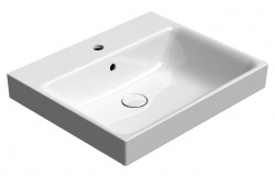 GSI - NUBES keramické umývadlo 60x50cm, biela ExtraGlaze (9631111)