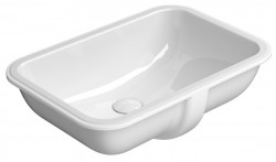 GSI - PURA/CLASSIC keramické umývadlo pod dosku 38x55cm, bielá ExtraGlaze (724311)