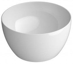 GSI - PURA keramické umývadlo na dosku vysoké, piemer 42cm, biela ExtraGlaze (885211)