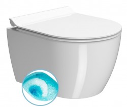 GSI - PURA závesná WC misa, Swirlflush, 35x46cm, biela ExtraGlaze (880211)