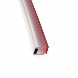 H K - Nalepovacie magnetické tesnenie na pevné sklo pre sprchové dvere – Diamond / Harmony, 1950 mm (C-541-10)