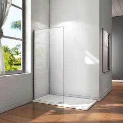 H K - Sprchová zástena walk-in Melody W1 76x195, číre sklo (MELODYW176)