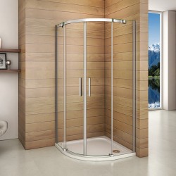 H K - Štvrťkruhový sprchovací kút HARMONY S4 90 cm s dvojdielnymi posuvnými dverami (SE-HARMONYS490)