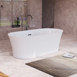 H K - Voľne stojaca akrylátová vaňa FANCY 170 x 80 cm (FANCY170)